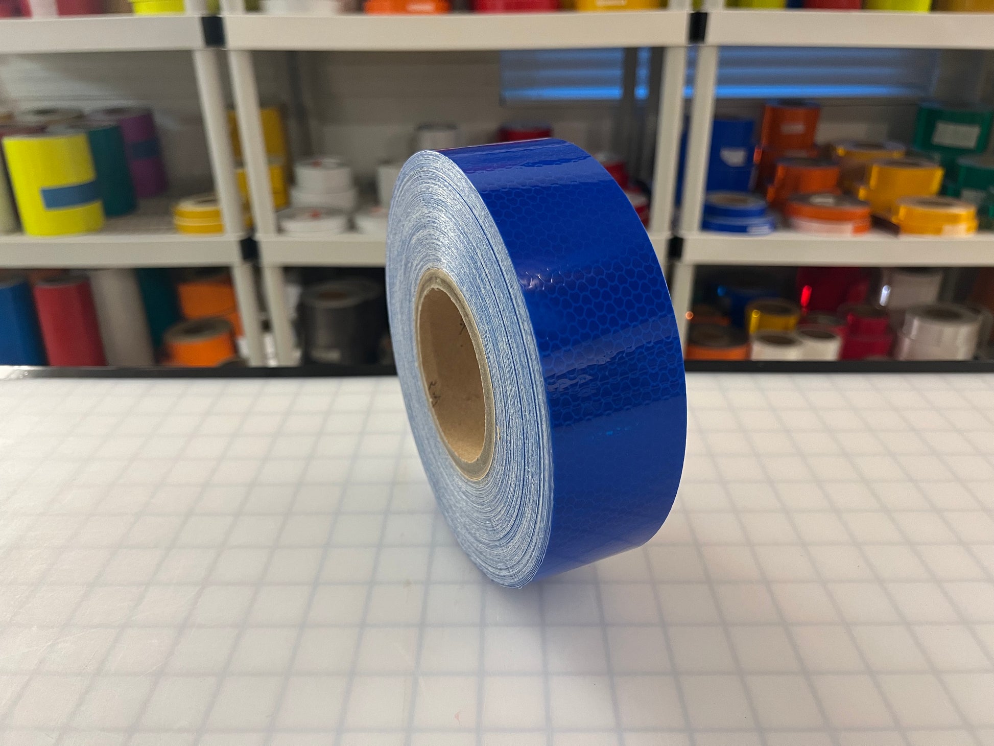 2" Inch Blue Reflective Tape Nikkalite 94000 (Type 4 HIP) - Reflective Pro