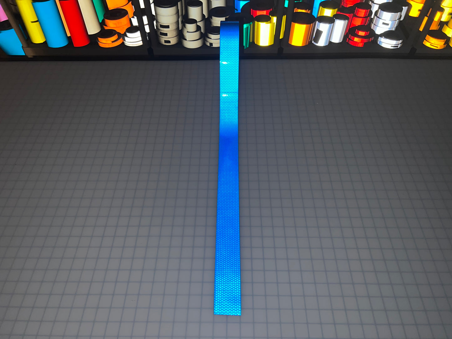 2" Inch Blue Reflective Tape Nikkalite 94000 (Type 4 HIP) - Reflective Pro