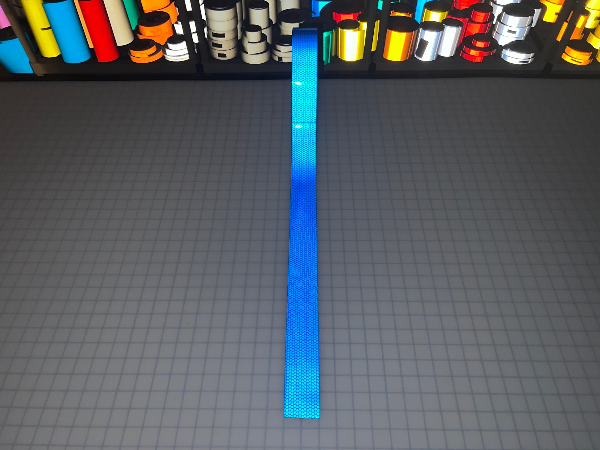 2" Inch Blue Reflective Tape Nikkalite 94000 (Type 4 HIP) - Reflective Pro