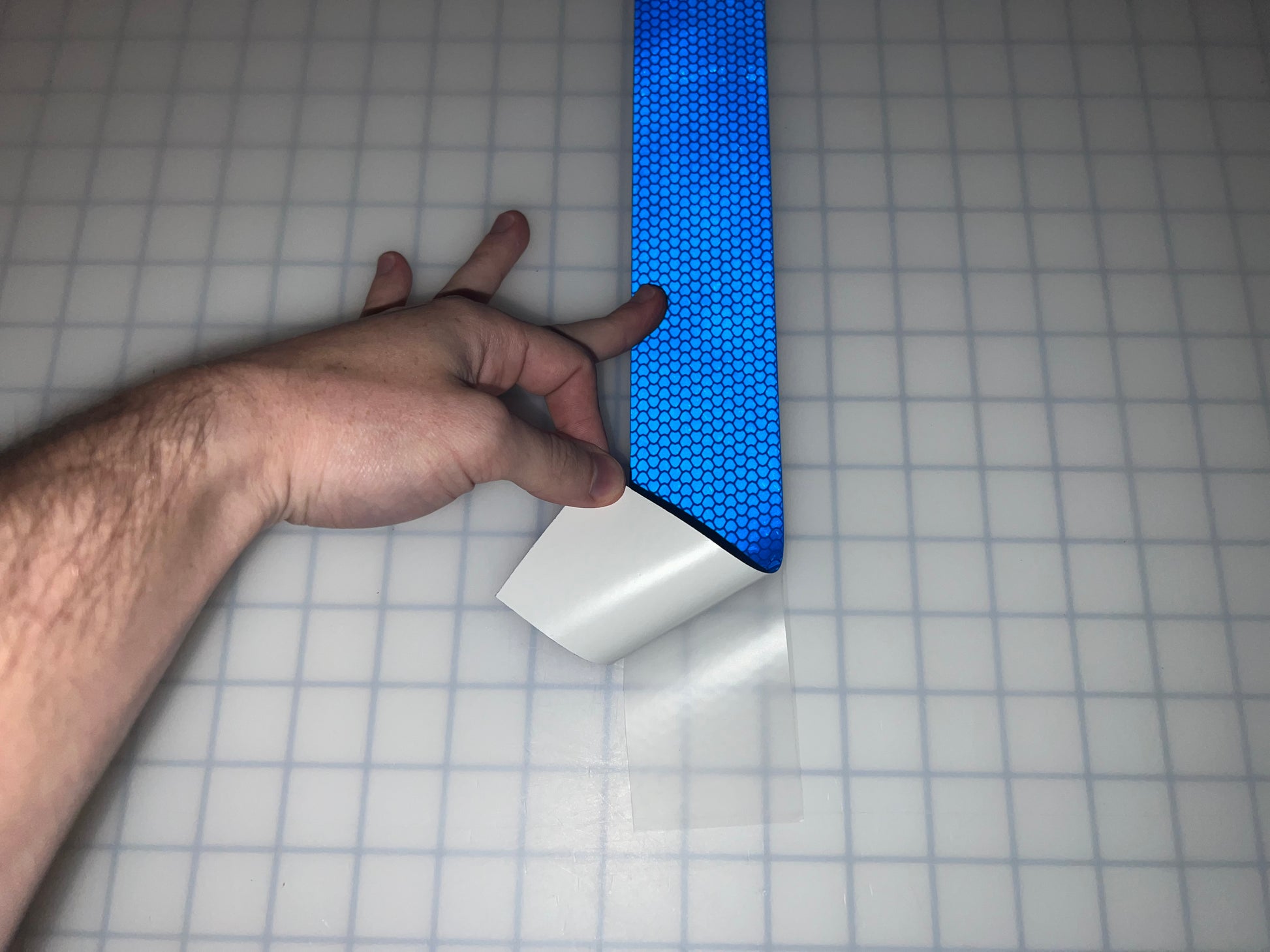 2" Inch Blue Reflective Tape Nikkalite 94000 (Type 4 HIP) - Reflective Pro