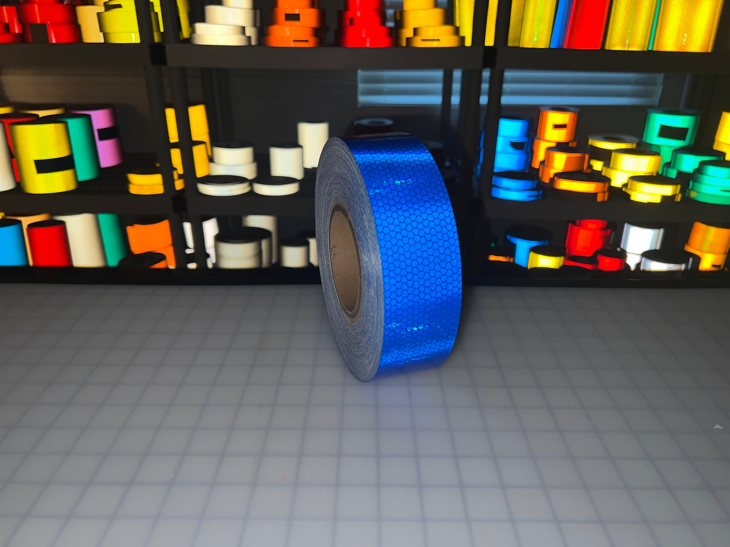 2" Inch Blue Reflective Tape Nikkalite 94000 (Type 4 HIP) - Reflective Pro