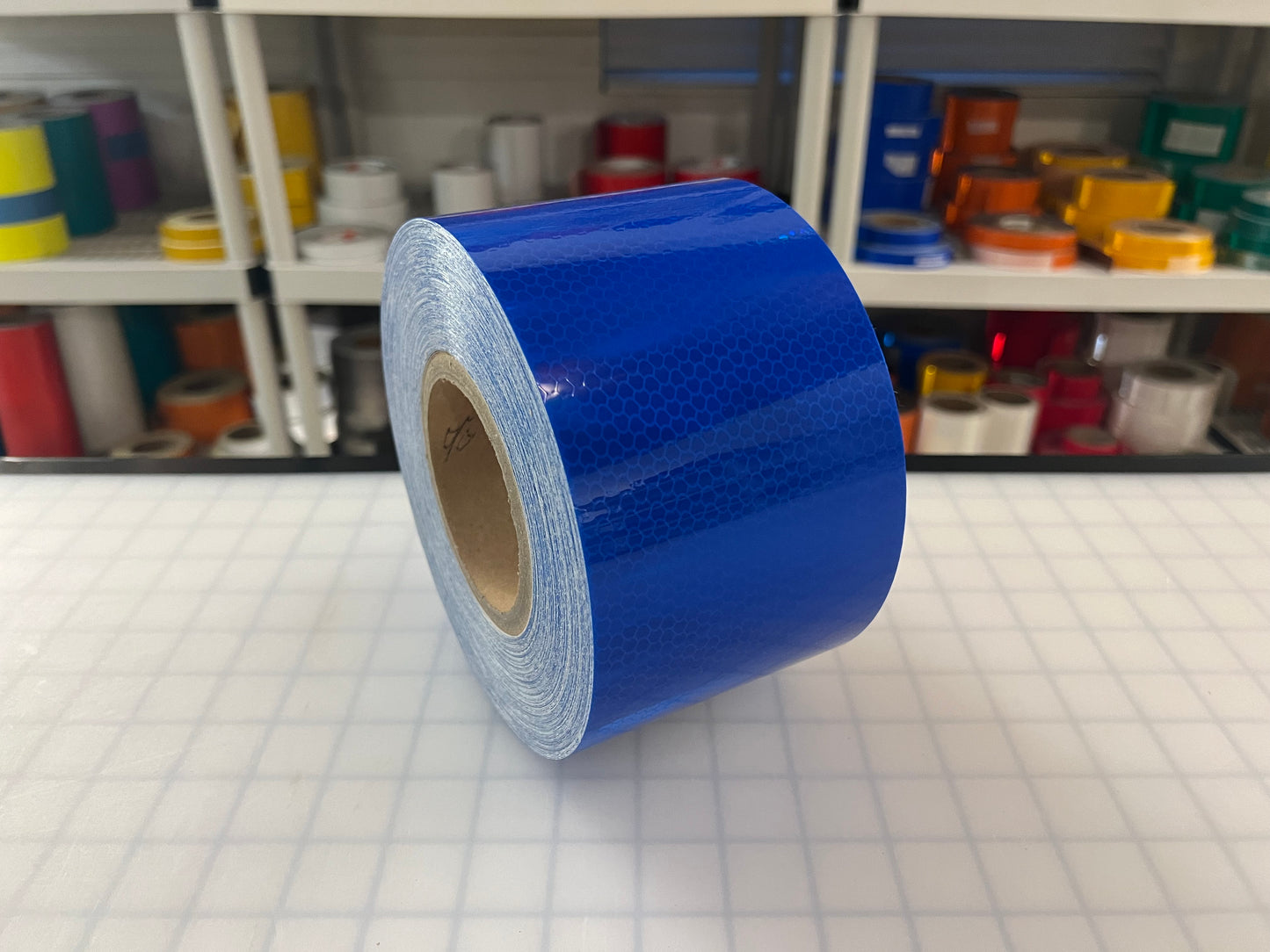 4" Inch Blue Reflective Tape Nikkalite 94000 (Type 4 HIP) - Reflective Pro