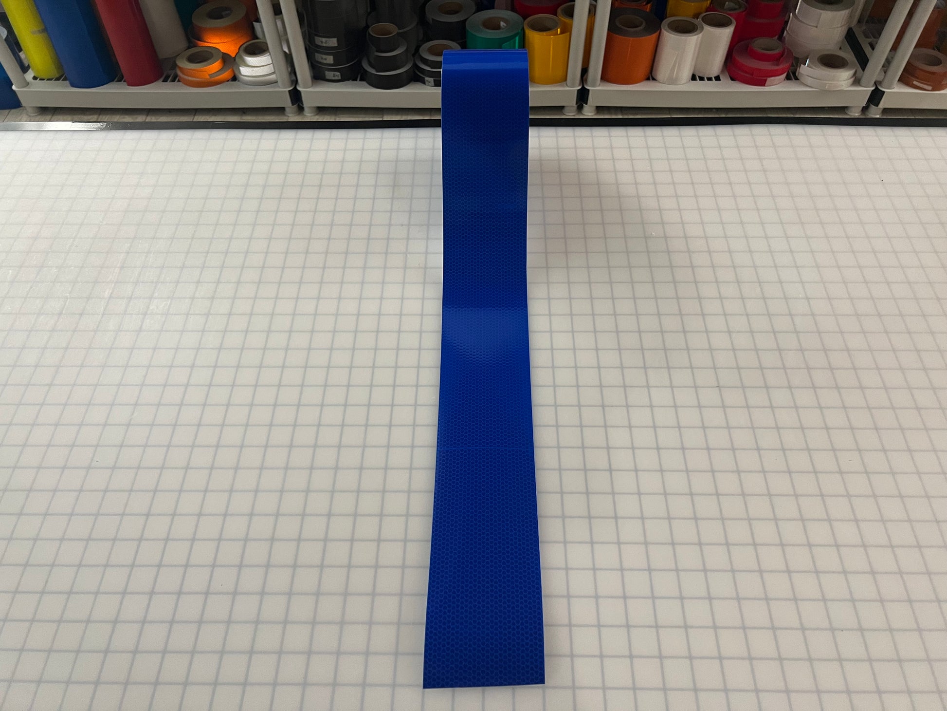 4" Inch Blue Reflective Tape Nikkalite 94000 (Type 4 HIP) - Reflective Pro