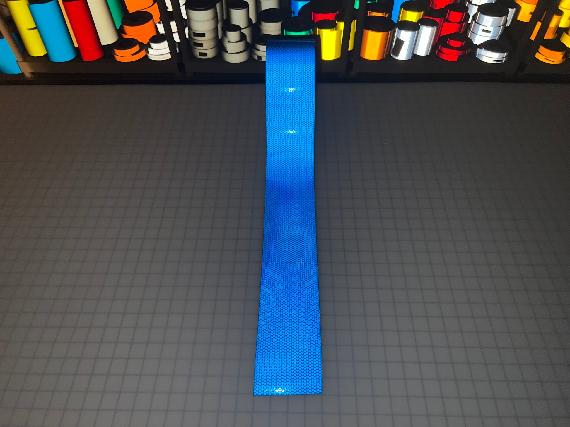 4" Inch Blue Reflective Tape Nikkalite 94000 (Type 4 HIP) - Reflective Pro