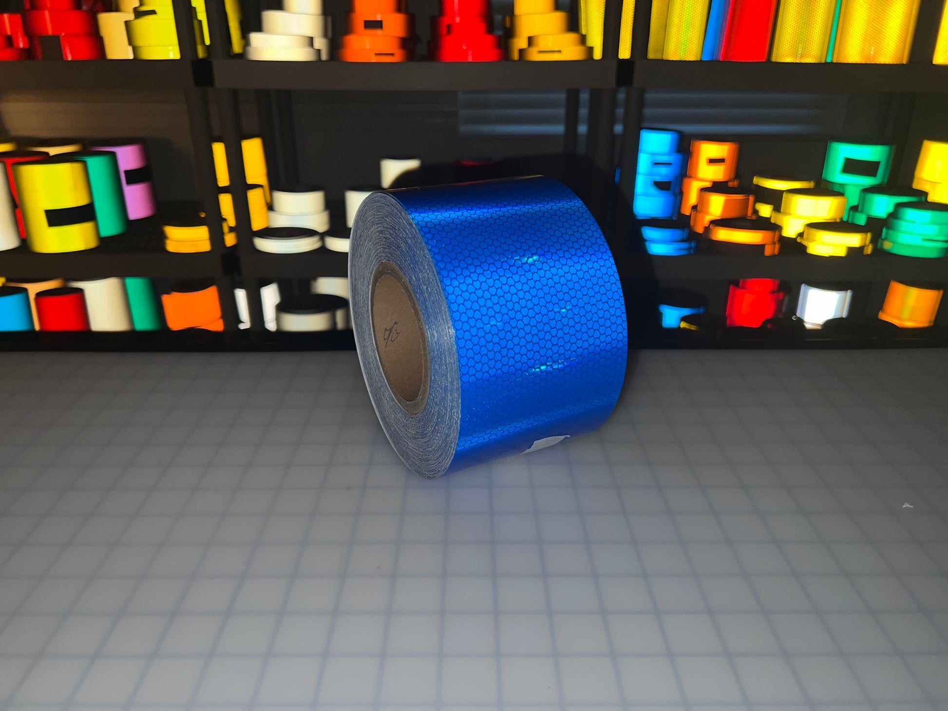 4" Inch Blue Reflective Tape Nikkalite 94000 (Type 4 HIP) - Reflective Pro