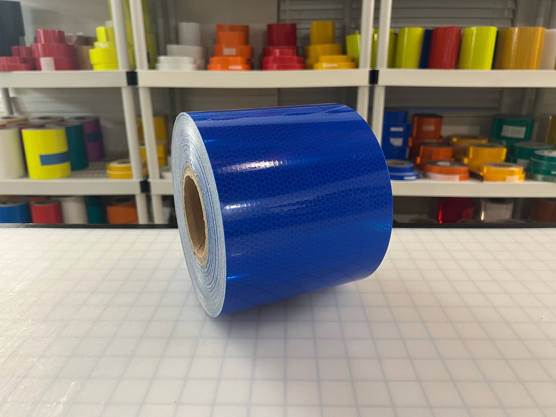 6" Inch Blue Reflective Tape Nikkalite 94000 (Type 4 HIP) - Reflective Pro