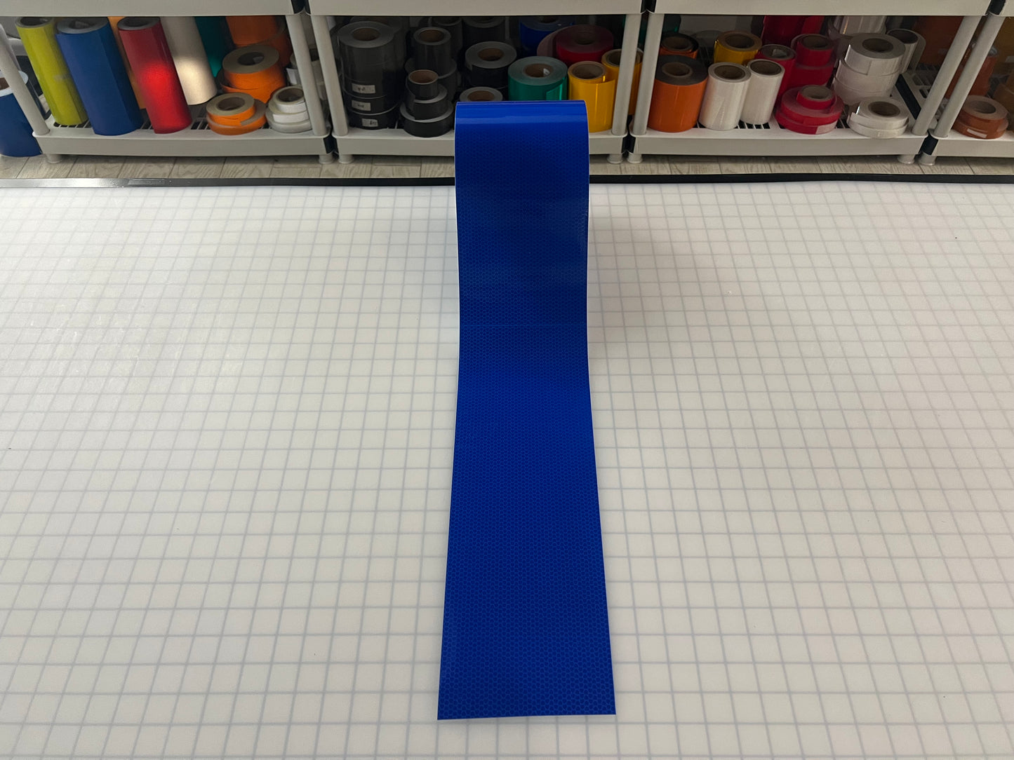 6" Inch Blue Reflective Tape Nikkalite 94000 (Type 4 HIP) - Reflective Pro