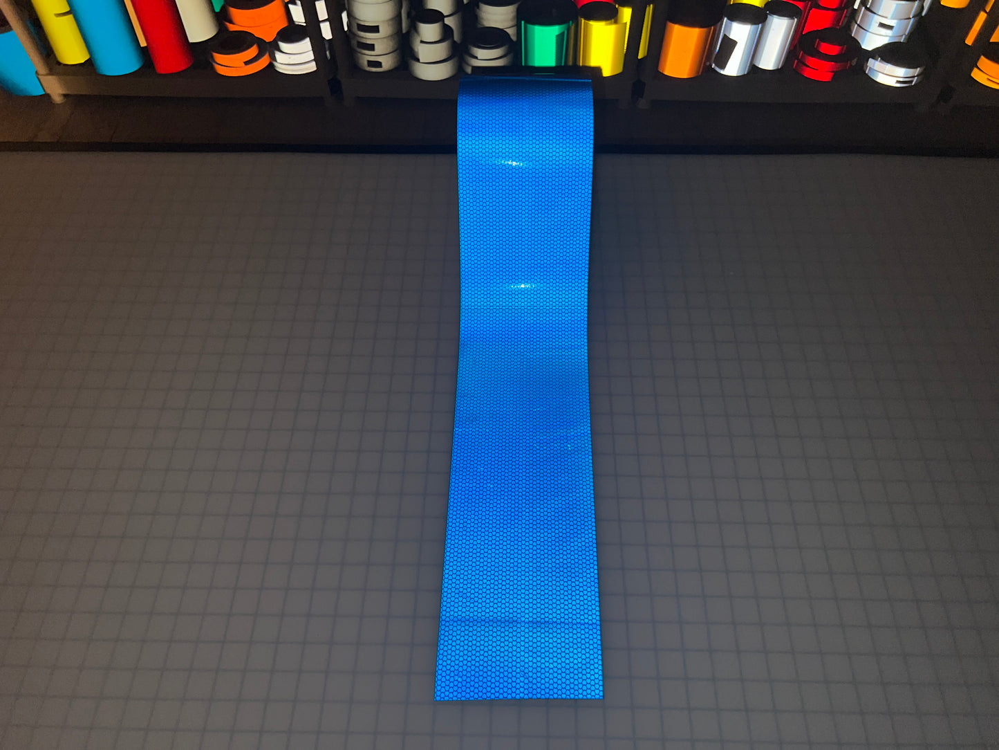 6" Inch Blue Reflective Tape Nikkalite 94000 (Type 4 HIP) - Reflective Pro