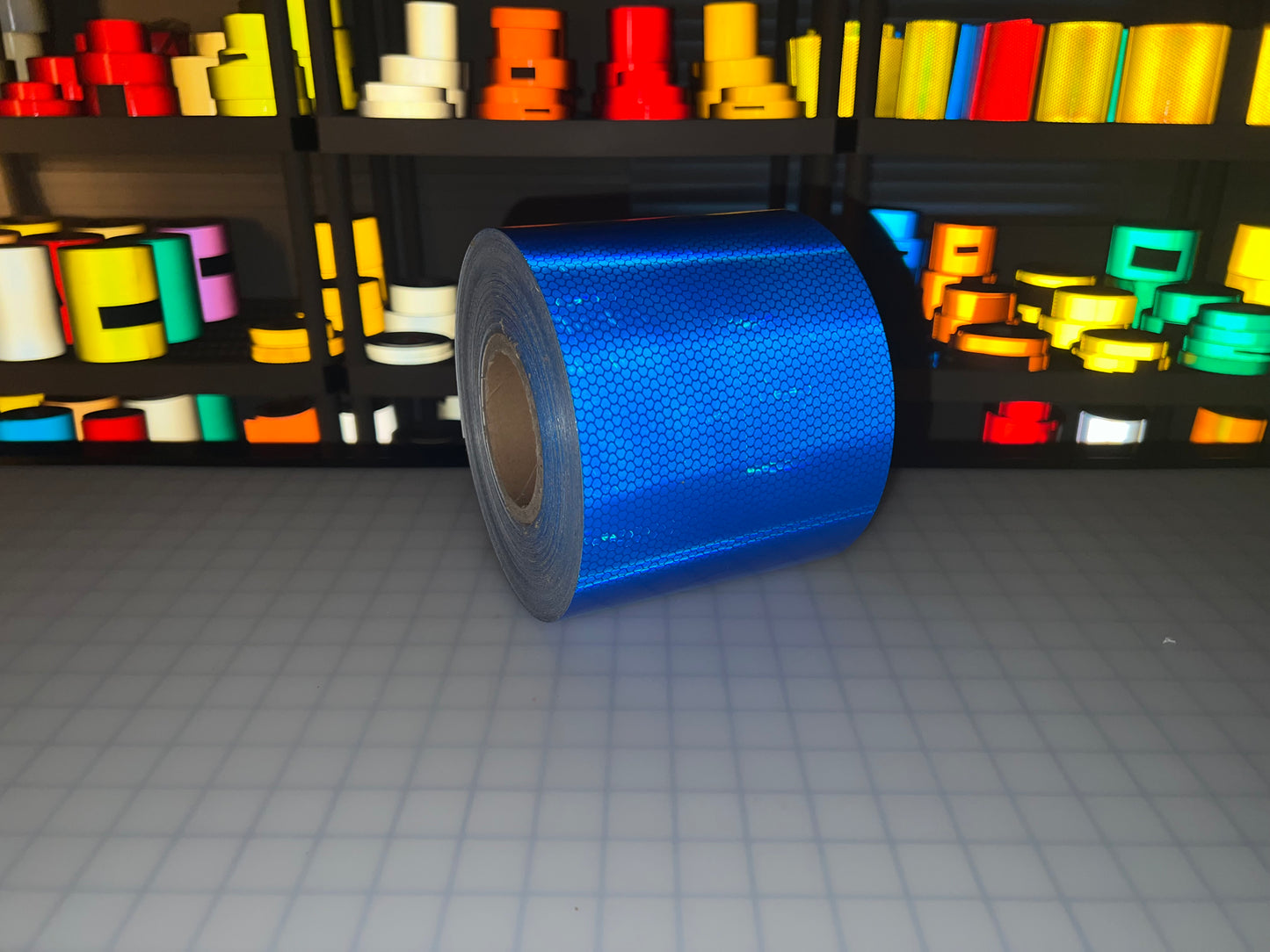6" Inch Blue Reflective Tape Nikkalite 94000 (Type 4 HIP) - Reflective Pro