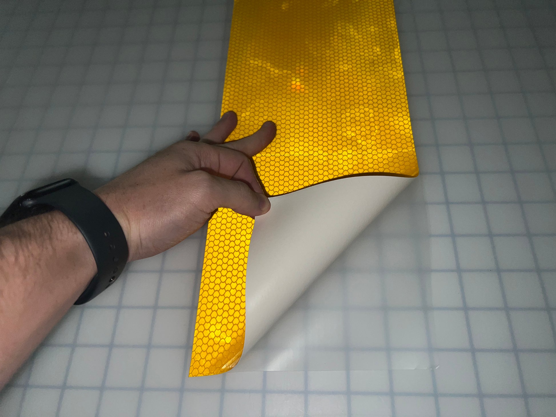 6" Inch Yellow Reflective Tape Nikkalite 94000 (Type 4 HIP) - Reflective Pro