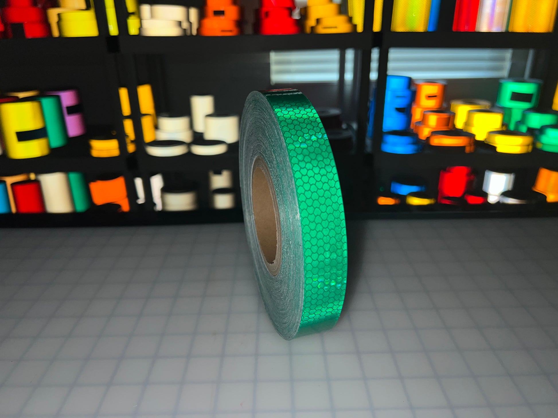 1" Inch Green Reflective Tape Nikkalite 94000 (Type 4 HIP) - Reflective Pro