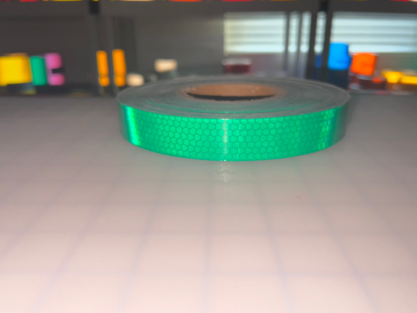 1" Inch Green Reflective Tape Nikkalite 94000 (Type 4 HIP) - Reflective Pro