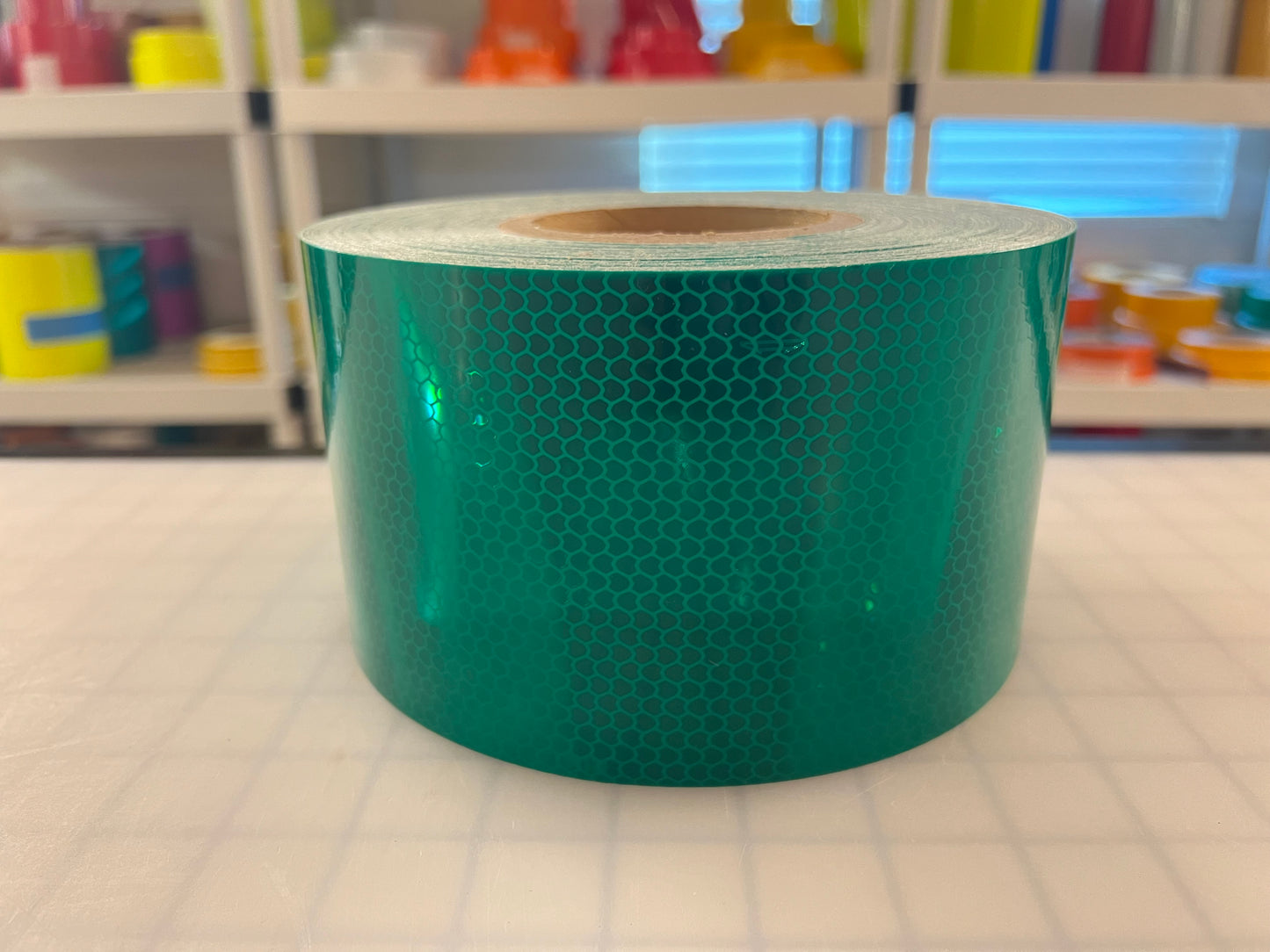 4" Inch Green Reflective Tape Nikkalite 94000 (Type 4 HIP) - Reflective Pro