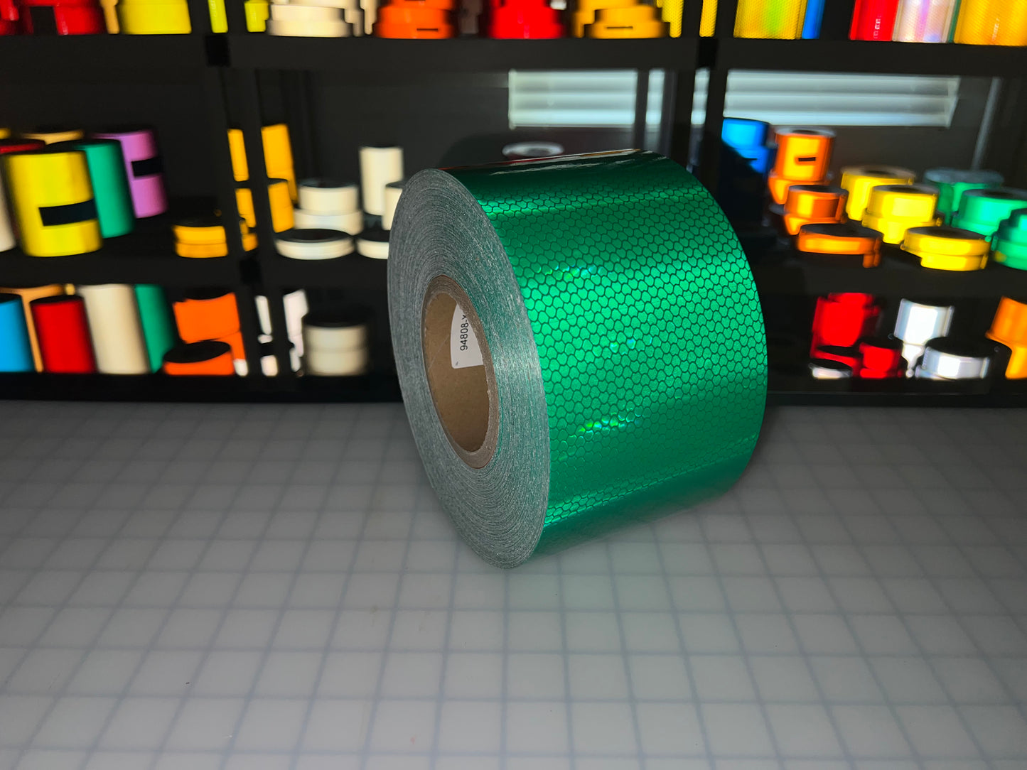 4" Inch Green Reflective Tape Nikkalite 94000 (Type 4 HIP) - Reflective Pro