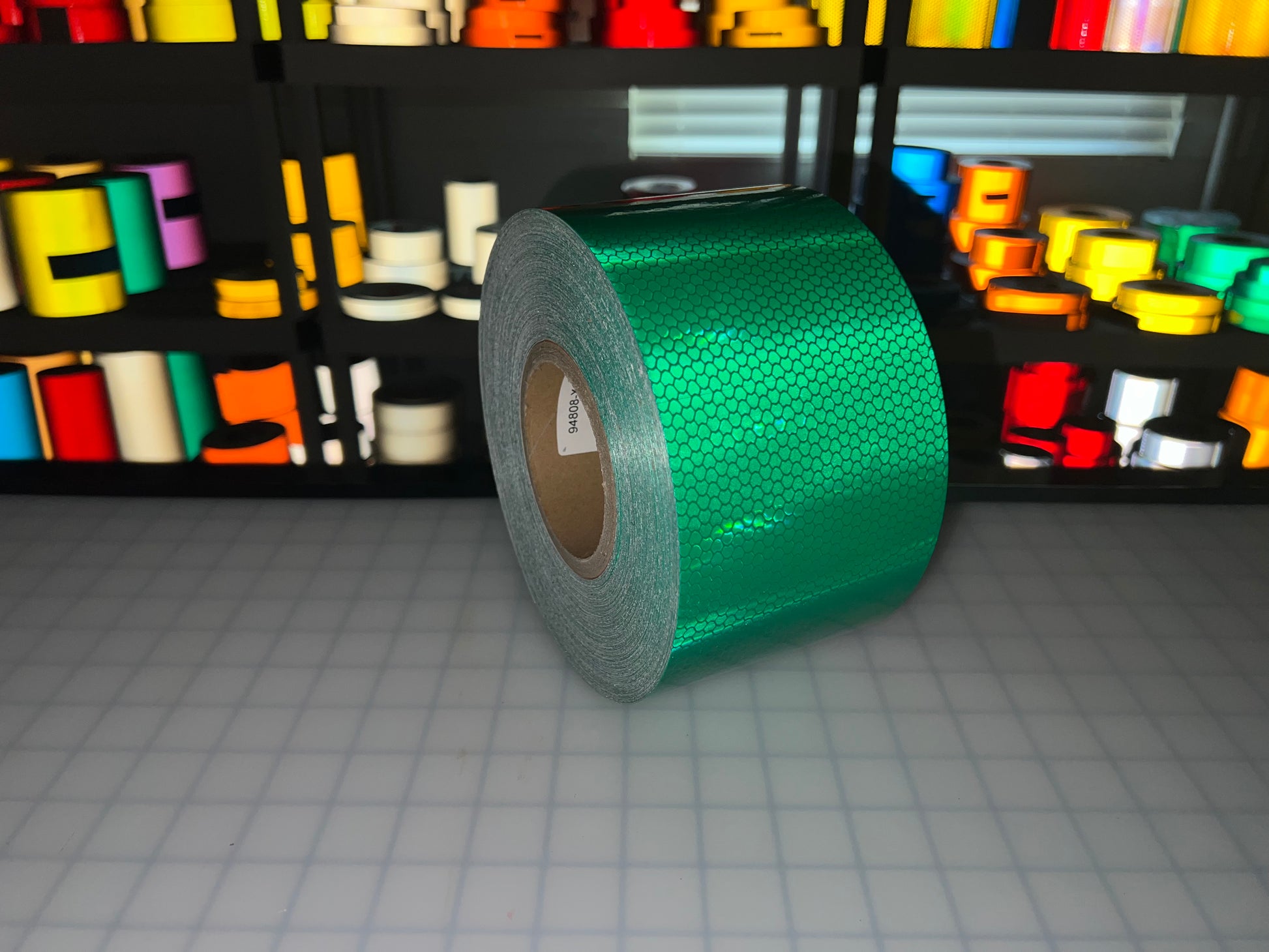 4" Inch Green Reflective Tape Nikkalite 94000 (Type 4 HIP) - Reflective Pro