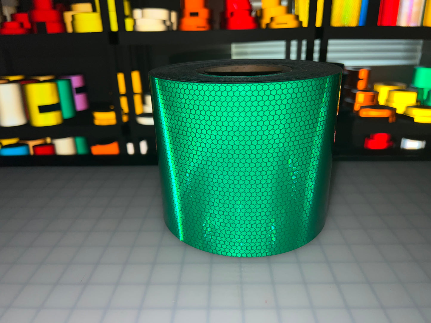 6" Inch Green Reflective Tape Nikkalite 94000 (Type 4 HIP) - Reflective Pro