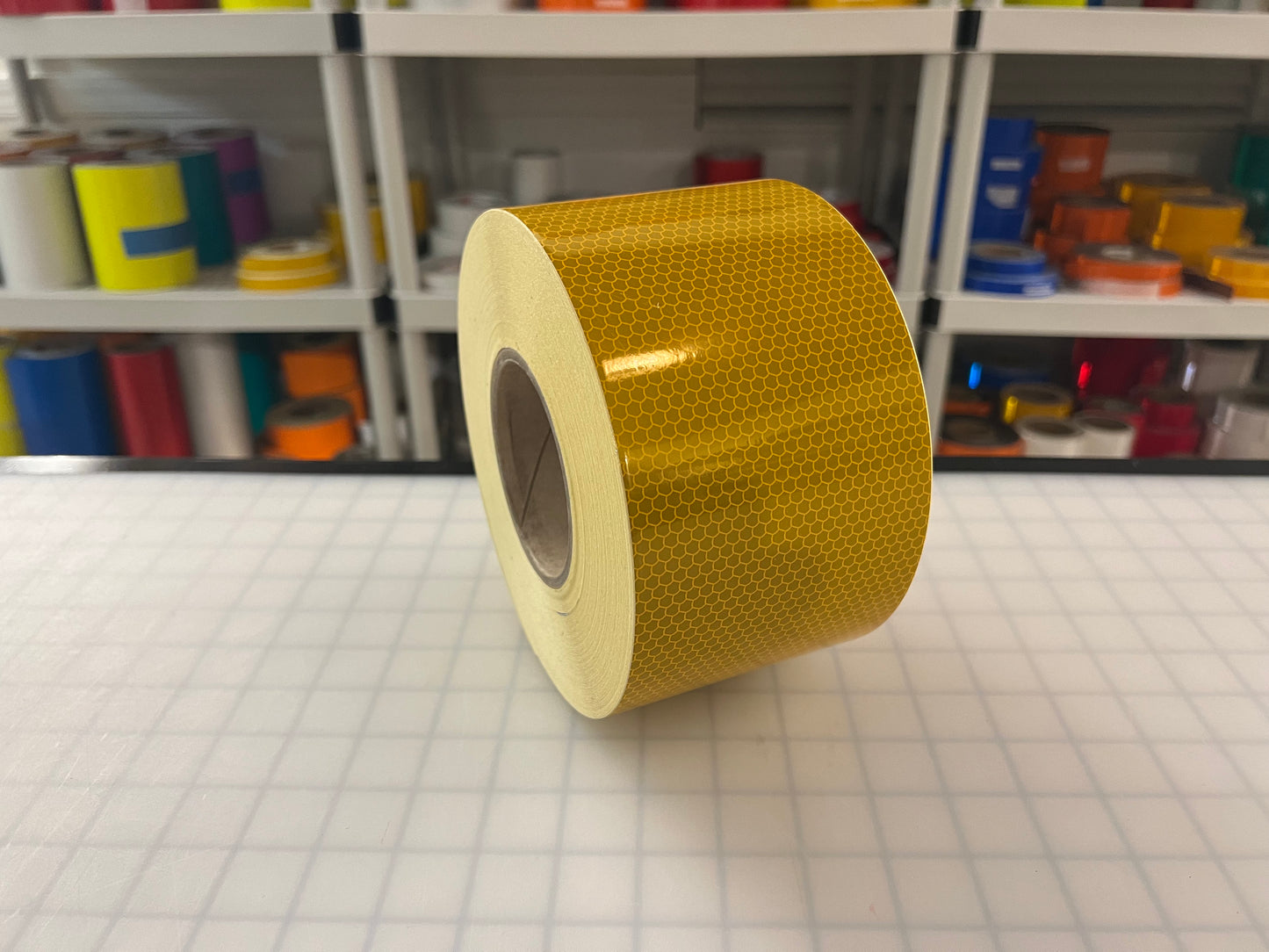 4" Inch Yellow Reflective Tape Nikkalite CS-ULG (Type 3) - Reflective Pro