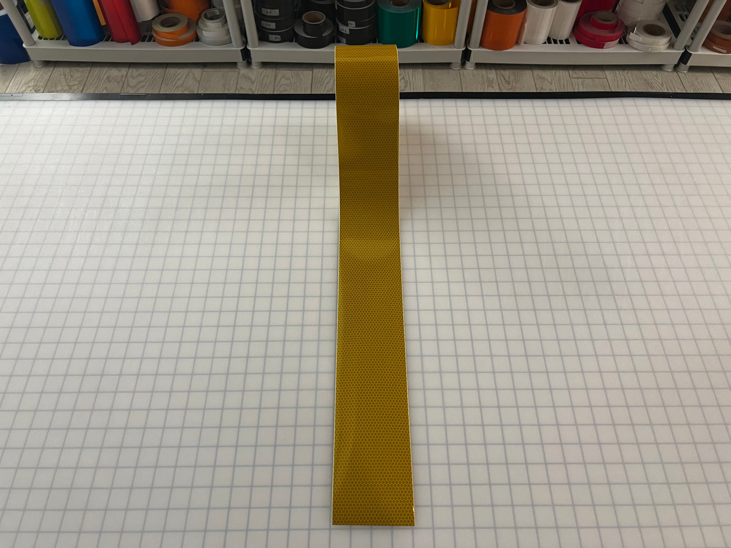 4" Inch Yellow Reflective Tape Nikkalite CS-ULG (Type 3) - Reflective Pro