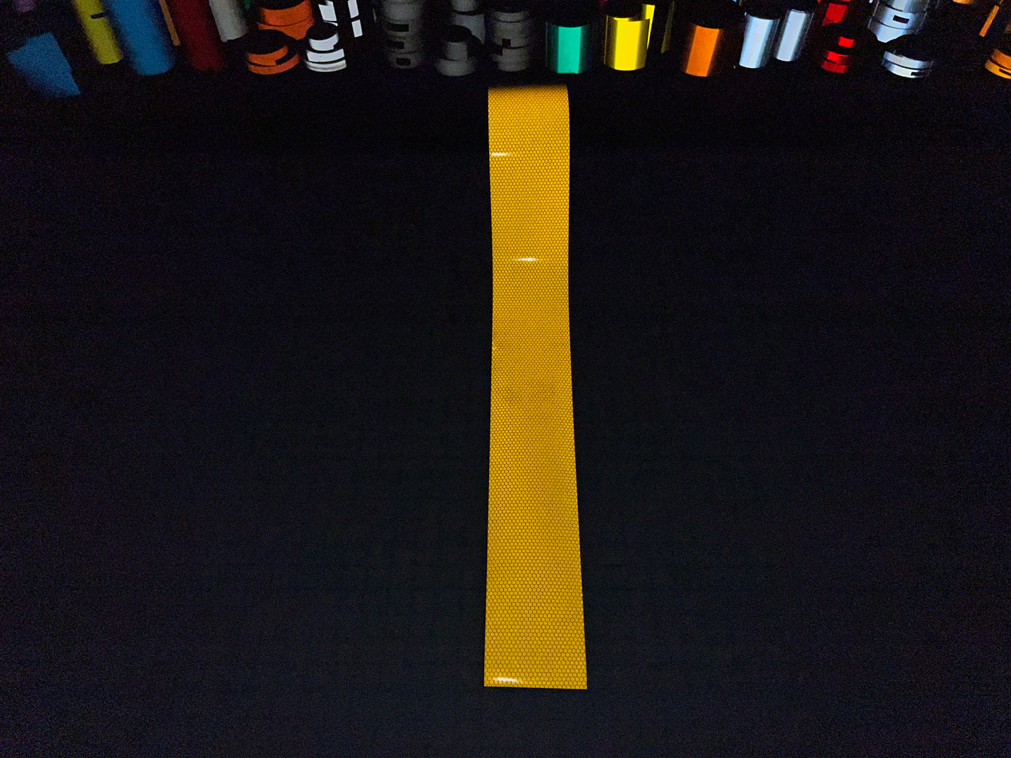 4" Inch Yellow Reflective Tape Nikkalite CS-ULG (Type 3) - Reflective Pro