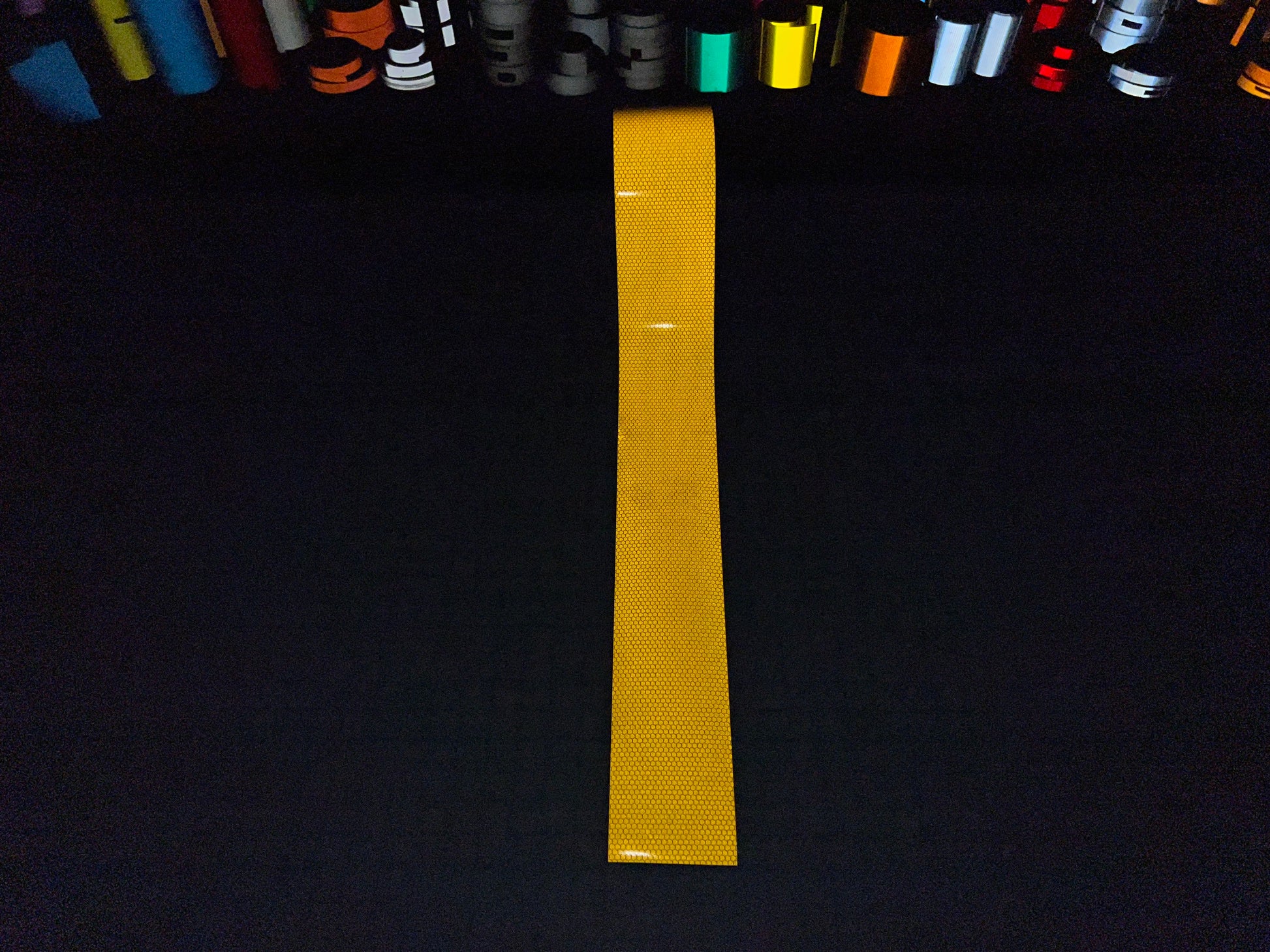 4" Inch Yellow Reflective Tape Nikkalite CS-ULG (Type 3) - Reflective Pro