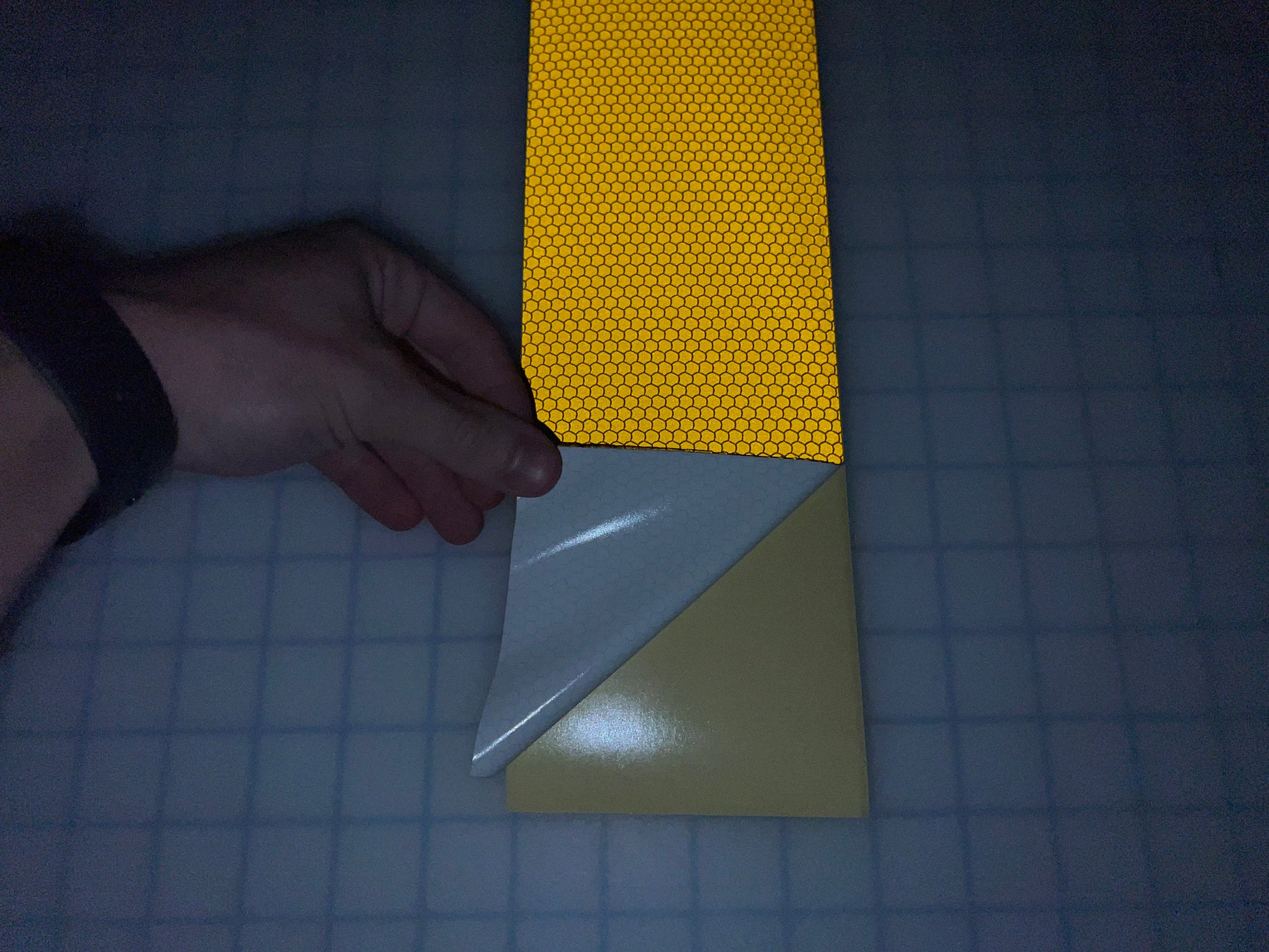 4" Inch Yellow Reflective Tape Nikkalite CS-ULG (Type 3) - Reflective Pro