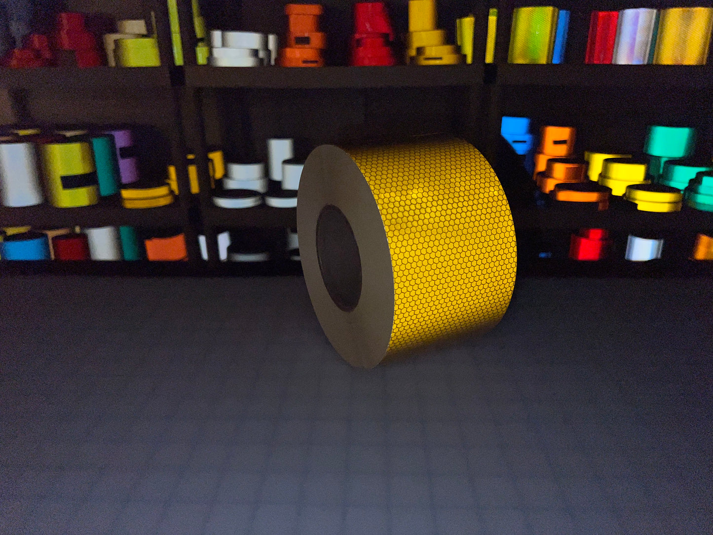 4" Inch Yellow Reflective Tape Nikkalite CS-ULG (Type 3) - Reflective Pro