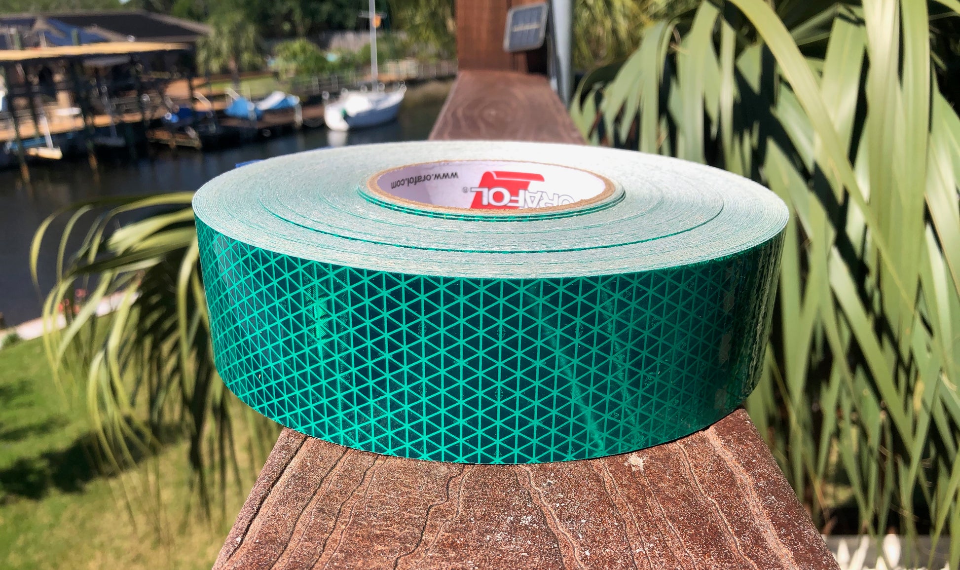 2" Inch Oralite V98 Green Prismatic Reflective Tape - Reflective Pro