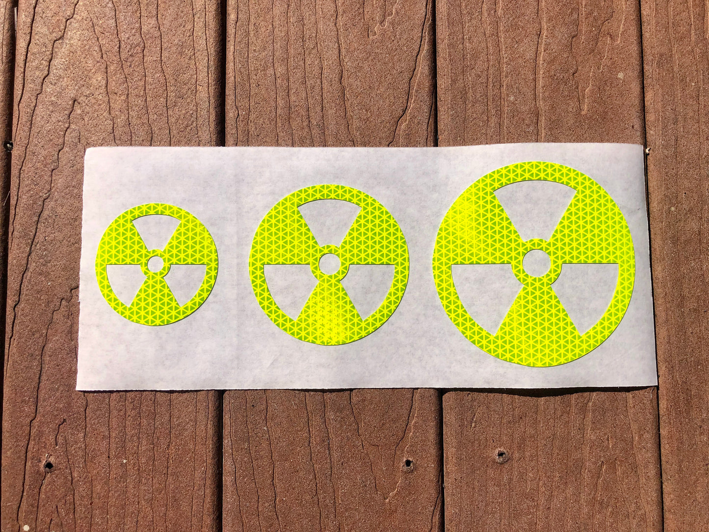 Reflective Prismatic "Nuclear" Sticker Oralite V98 - Reflective Pro