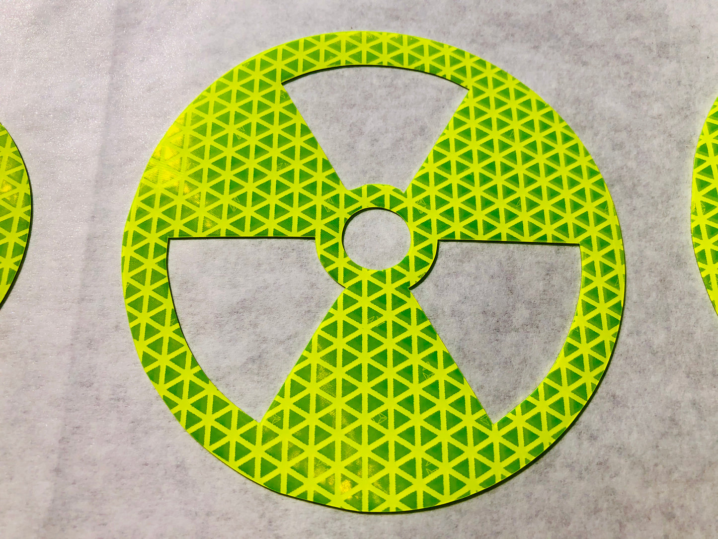 Reflective Prismatic "Nuclear" Sticker Oralite V98 - Reflective Pro