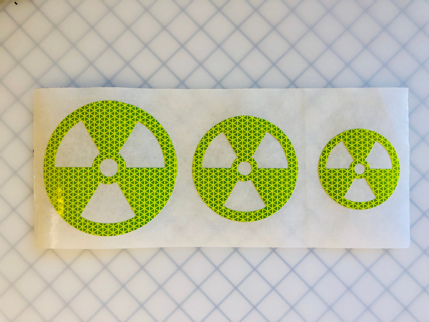 Reflective Prismatic "Nuclear" Sticker Oralite V98 - Reflective Pro