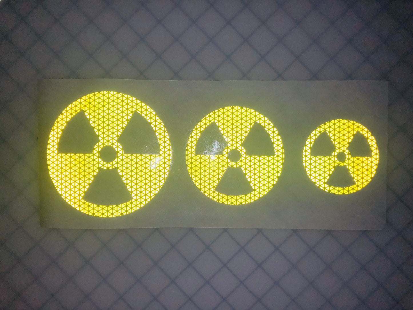 Reflective Prismatic "Nuclear" Sticker Oralite V98 - Reflective Pro