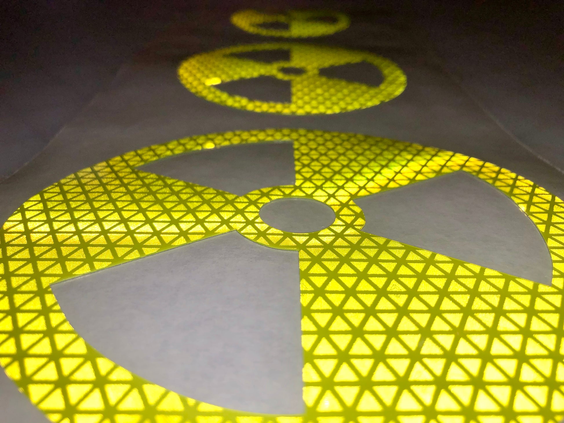 Reflective Prismatic "Nuclear" Sticker Oralite V98 - Reflective Pro