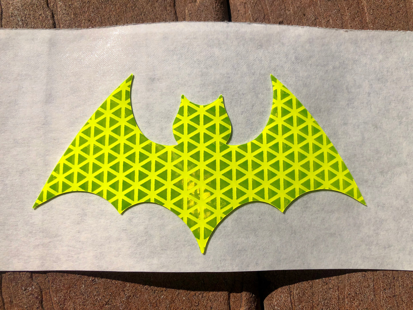 Reflective Prismatic "Bat" Sticker Oralite V98 - Reflective Pro
