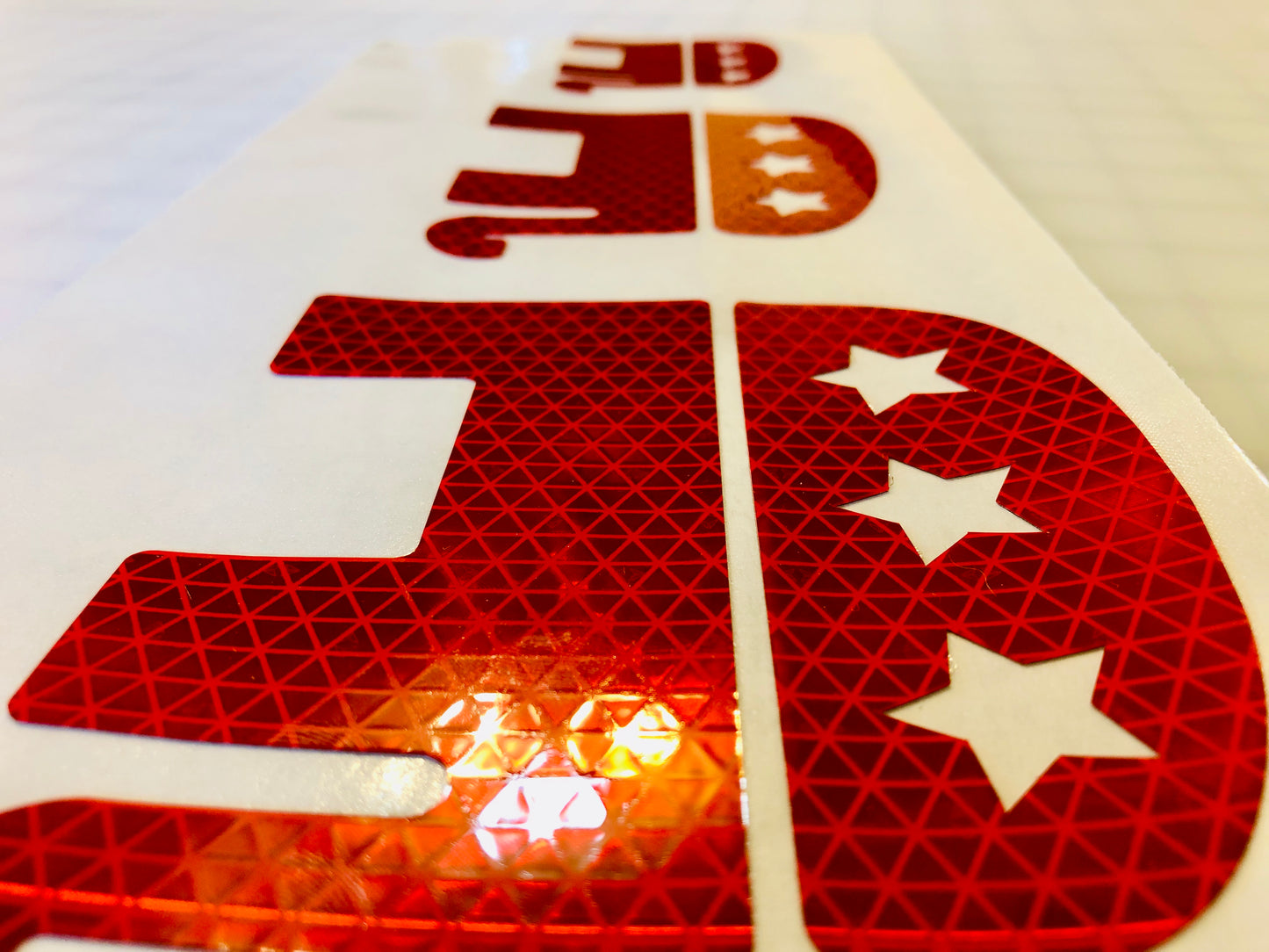 Reflective Prismatic "RNC Elephant" Sticker Oralite V98 - Reflective Pro