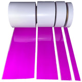 Iron On Purple Reflective Fabric 1" 2" 4" 6" - Reflective Pro