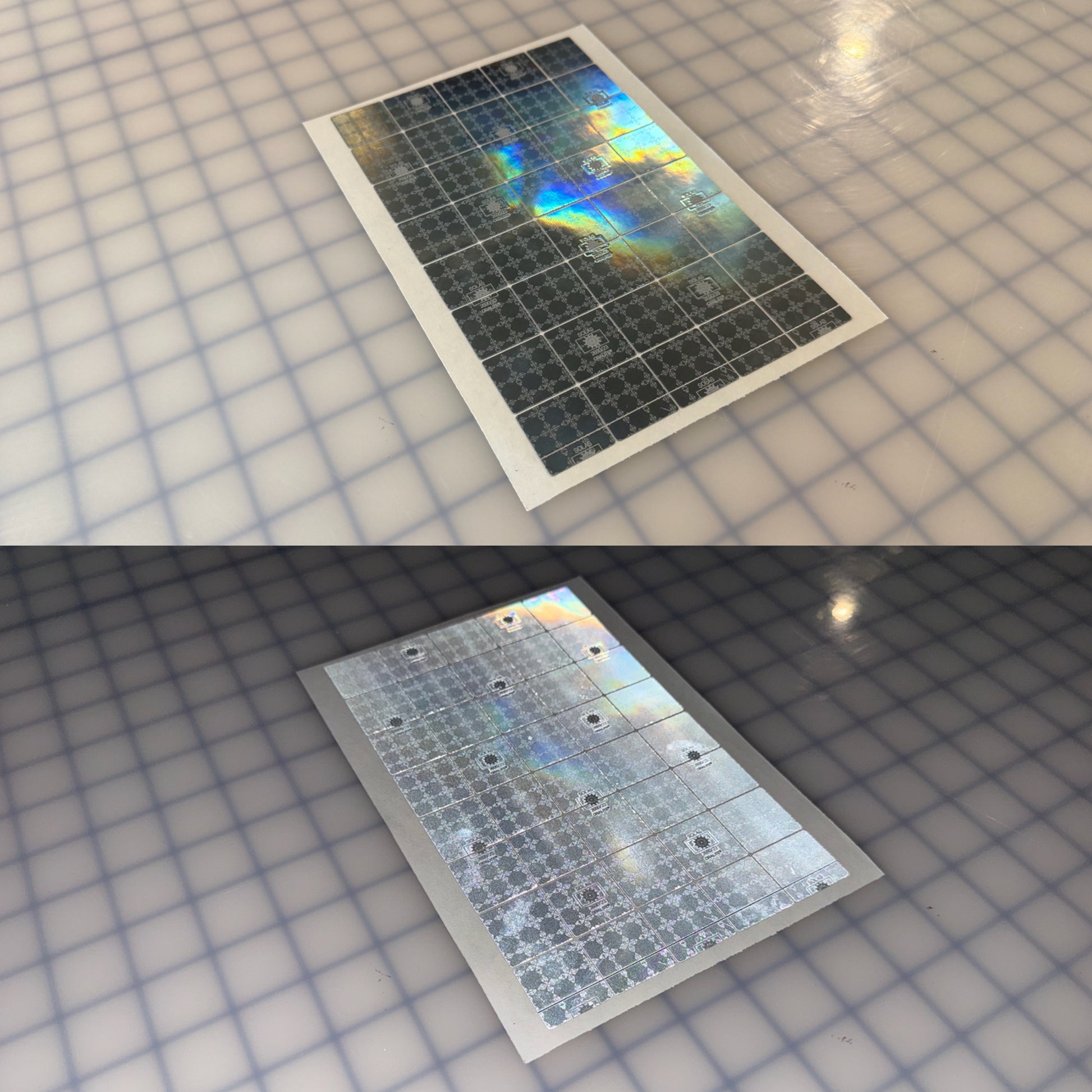 40 Oralite Reflective 1" SOLAS Squares - Reflective Pro