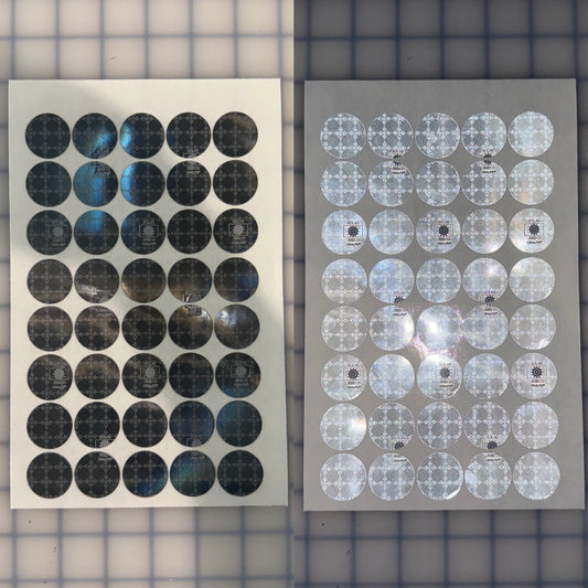 40 Oralite Reflective 1" SOLAS Dots - Reflective Pro