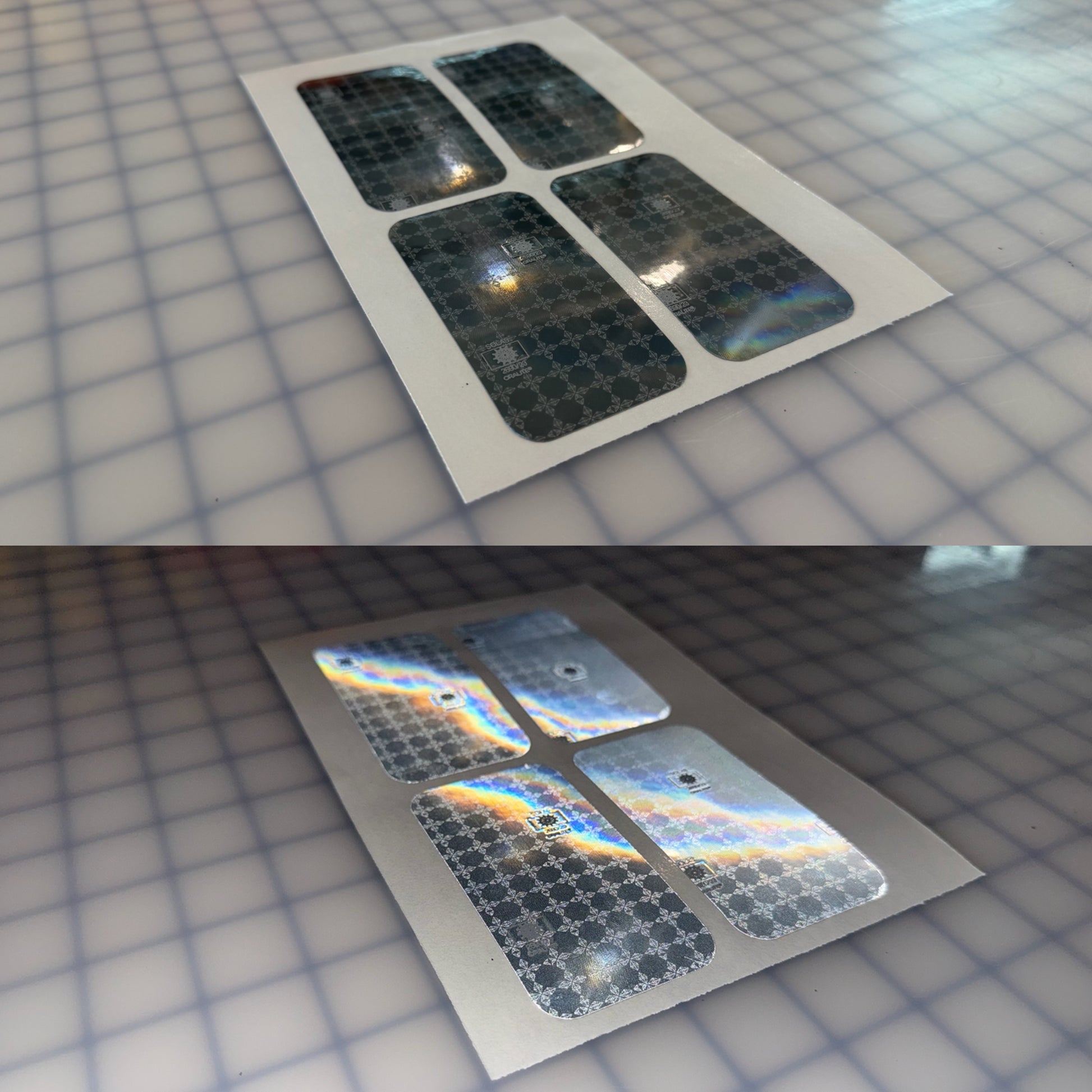 4 Oralite Reflective 2" x 4" SOLAS Rectangles - Reflective Pro