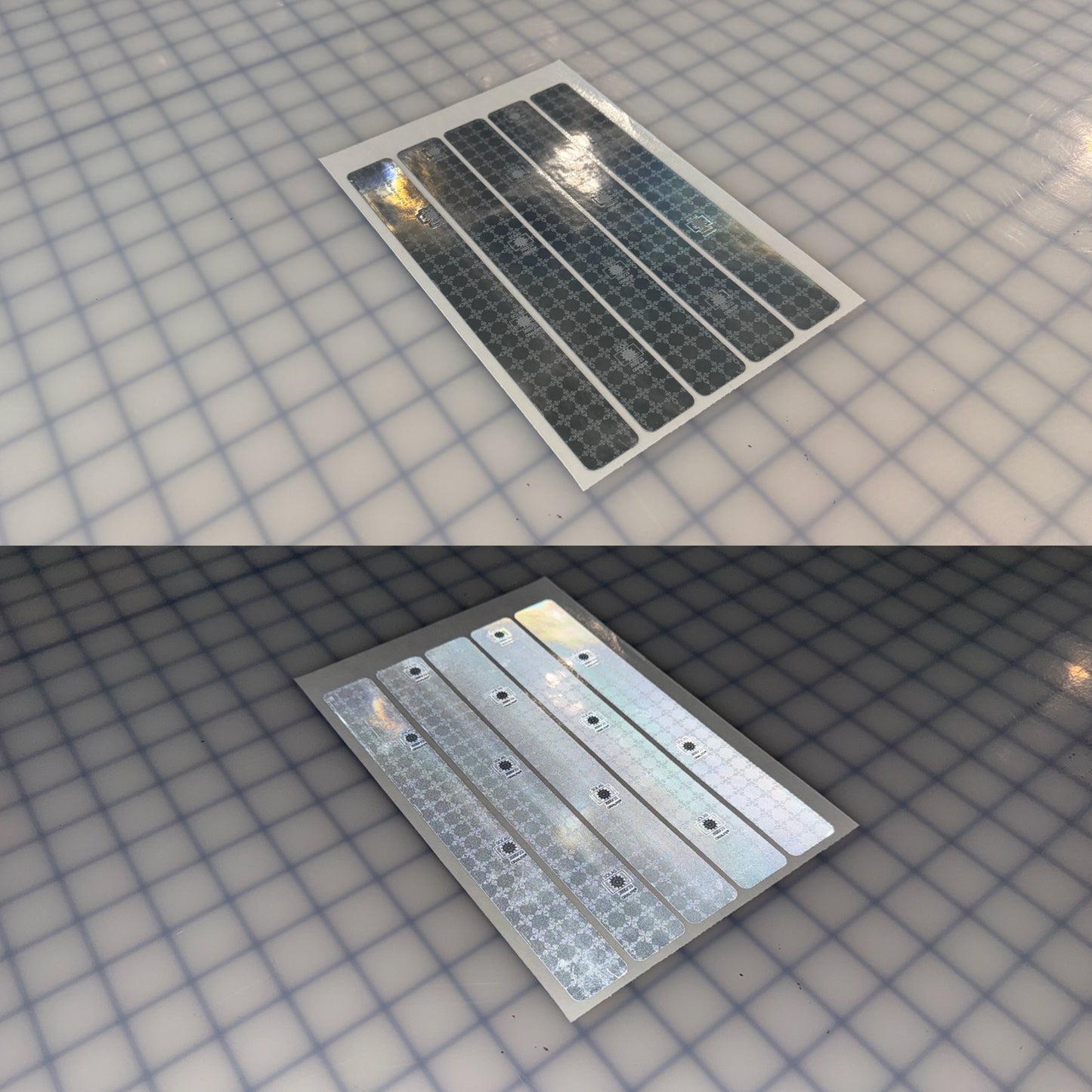 5 Oralite Reflective 1" x 8" SOLAS Rectangles - Reflective Pro