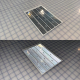 5 Oralite Reflective 1" x 8" SOLAS Rectangles - Reflective Pro