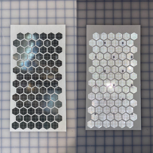 84 Oralite Reflective 3/4" SOLAS Hexagons - Reflective Pro