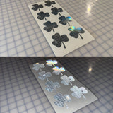 8 Oralite Reflective 2.5" SOLAS Clover Flower - Reflective Pro