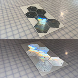 6 Oralite Reflective 2.85" x 3.27" SOLAS Hexagons - Reflective Pro