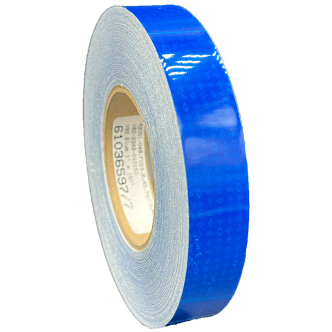 1" Inch Oralite V82 Blue Prismatic Reflective Tape (Type 5)