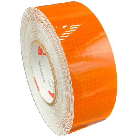 2" Inch Oralite V82 Orange Prismatic Reflective Tape (Type 5)