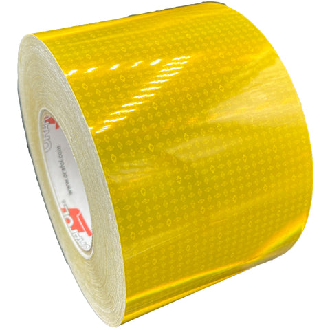 4" Inch Oralite V82 Standard Yellow Prismatic Reflective Tape (Type 5)