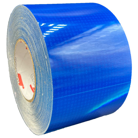 4" Inch Oralite V82 Blue Prismatic Reflective Tape (Type 5)