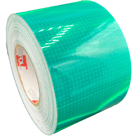 4" Inch Oralite V82 Green Prismatic Reflective Tape (Type 5)