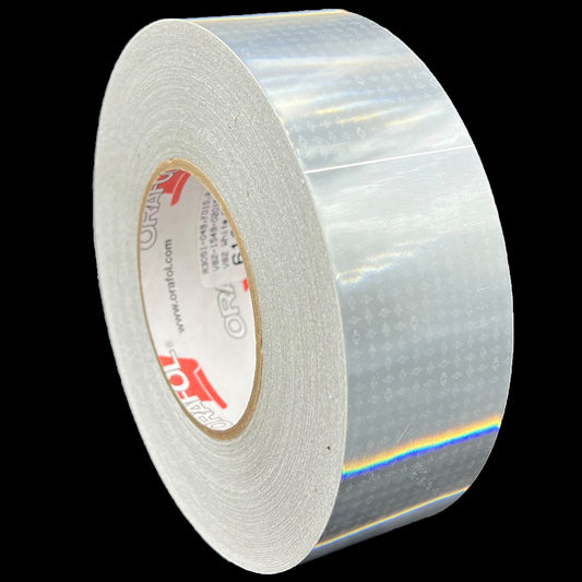 2" Inch Oralite V82 White Prismatic Reflective Tape (Type 5) - Reflective Pro