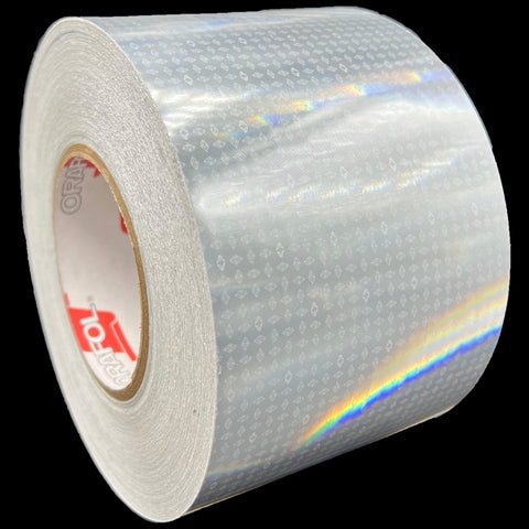 4" Inch Oralite V82 White Prismatic Reflective Tape (Type 5)